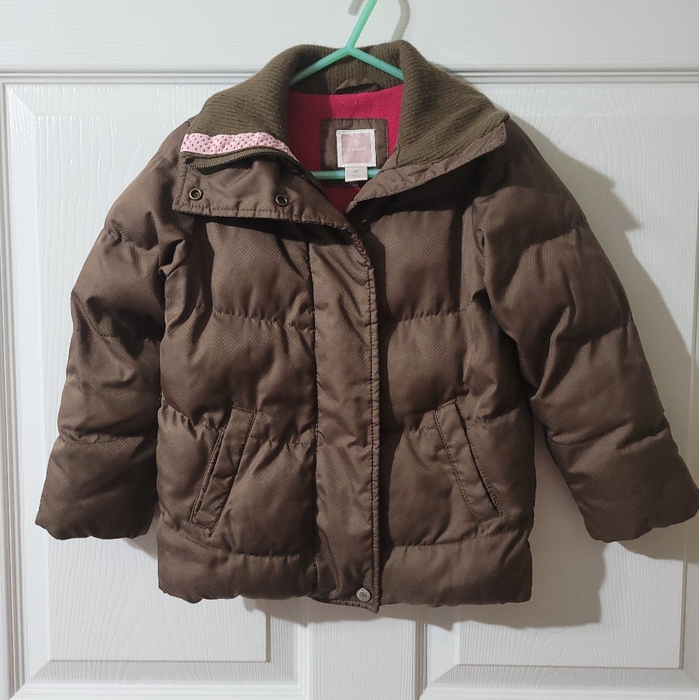 Old Navy Girls Puffer Jacket Coat size 4T